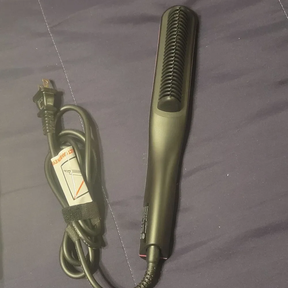 HAIR AND BEARD STRAIGHTENER